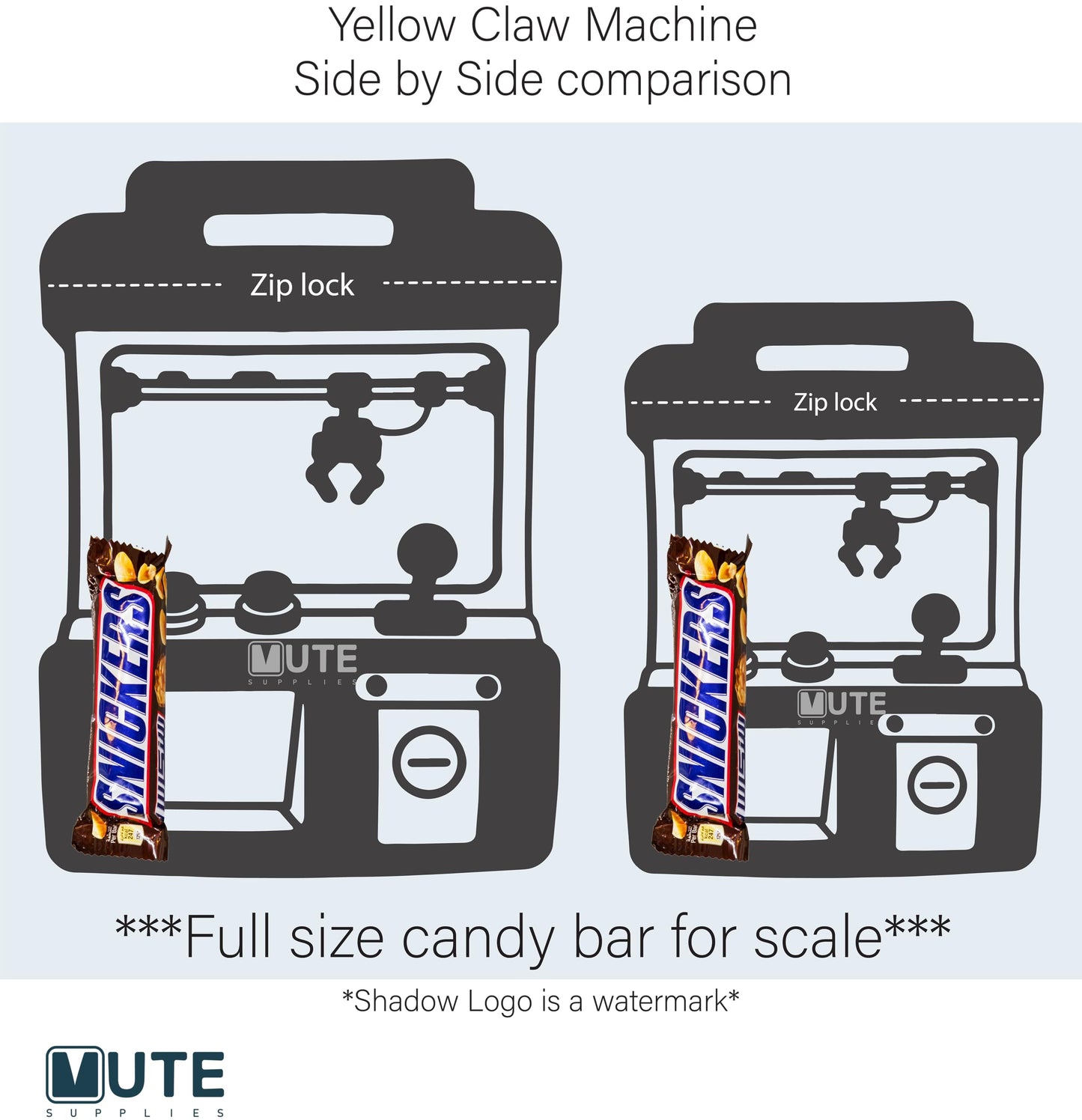 20 Pack Gift Bags for Kids Birthday Party Supplies - Bulk Goodie Bag for Candy, Snacks, or Favors with Resealable Ziplock Seal (Yellow/Small)